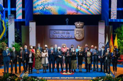 El Cabildo entrega sus honores y distinciones a 19 personas y entidades por su labor en favor de la sociedad grancanaria