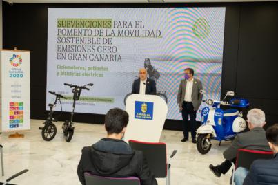 El Cabildo impulsa la micromovilidad eléctrica de pequeñas empresas y autónomos