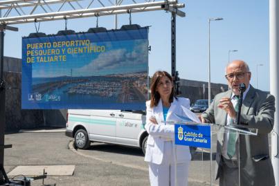 El Cabildo ejecuta 6,2 millones del Plan de Desarrollo Azul del puerto de Taliarte