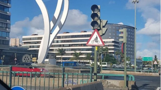 Cs denuncia el caos circulatorio en Las Palmas de Gran Canaria