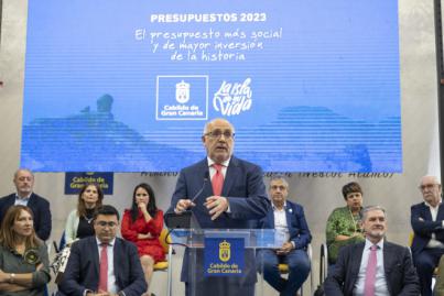 El Cabildo dispondrá del mayor Presupuesto social y de inversión de su historia para 2023