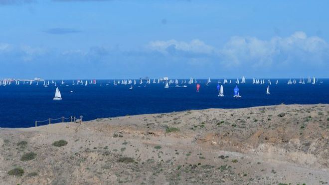 La 33 Atlantic Rally for Crusiers, ARC, navega con vientos favorables tras su salida desde LPGC
