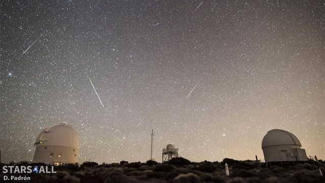 El Observatorio del Teide retransmitirá en directo la lluvia de las Cuadrántidas