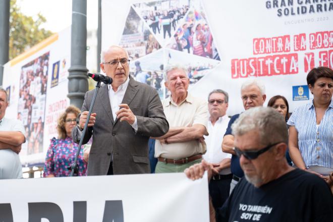 Antonio Morales llama a mantener el esfuerzo para erradicar la pobreza