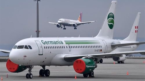 La quiebra de Germania deja sin seis vuelos semanales con Alemanía a La Palma
