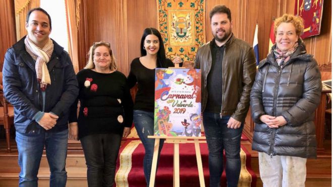 ‘Las estaciones carnavalescas’, cartel del Carnaval de Valverde 2019