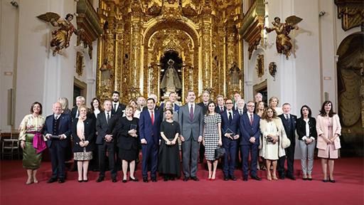 Los Reyes de España entregan las Medallas de Oro al Mérito a las Bellas Artes 2017 a personalidades de la Cultura