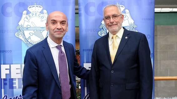 Presidente de FEPECO junto a Isidro Martín Delegado Regional de APEI
