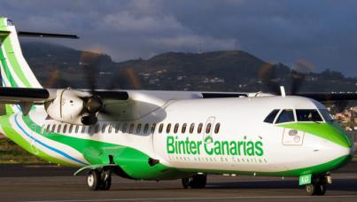 Binter ofrece ocho vuelos entre Gran Canaria y Tenerife Sur
