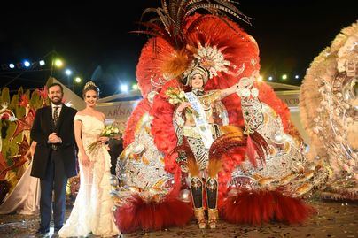 Paula Viera de León, Reina del Carnaval Internacional del Puerto de la Cruz 2018