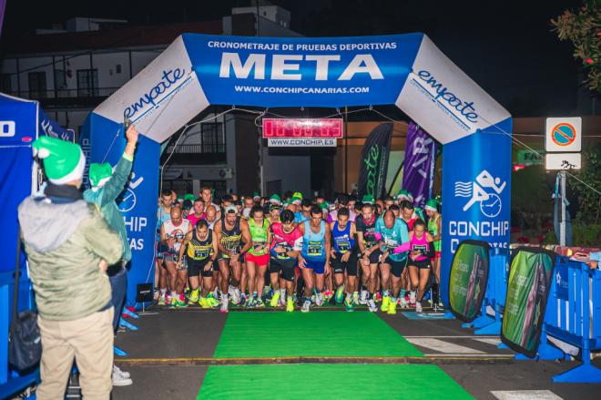 Jairo Paule y Eva Ortega vencen en la 5K Nocturna El Rosario 2025