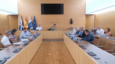 Martín y Valbuena analizan los proyectos en marcha para impulsar el desarrollo sostenible de Tenerife