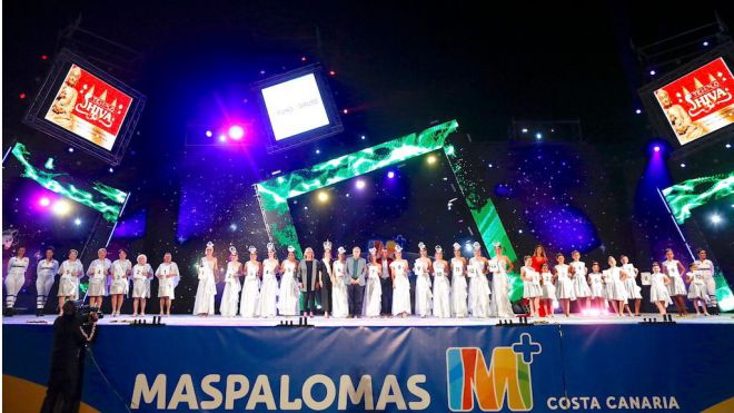La nave del Carnaval Internacional de Maspalomas aterriza con éxito en Maspamoon