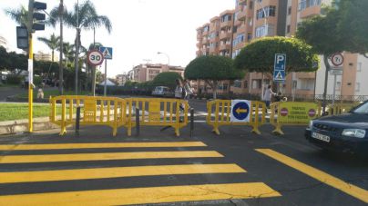 Caos circulatorio en los Cristianos por los actos del carnaval