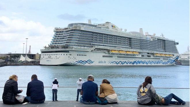 Los cruceros despiden marzo en Las Palmas de Gran Canaria