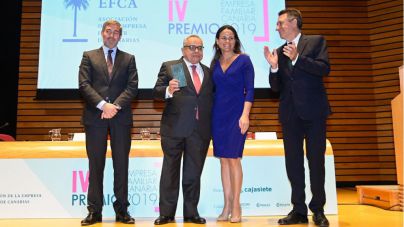 La Isleña , galardonado con el premio Mejor Empresa Familiar Canaria 2019