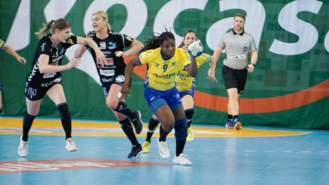El Rocasa Gran Canaria rompe el partido en la segunda parte y se impone al Kristianstad Handboll