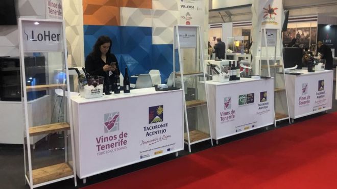 Tenerife exhibe en Fenavin la variedad y calidad de sus vinos