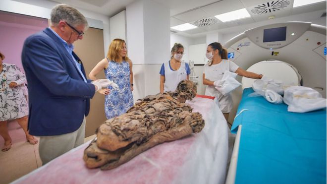 Diagnóstico por imagen para avanzar en el conocimiento de las momias guanches