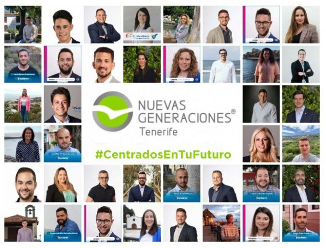 Amplia presencia de miembros de Nuevas Generaciones (PP) en las listas electorales