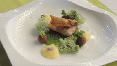 Daniel Tejera Pérez, mejor chef joven de Canarias con un plato de morena frita inspirado en el mar