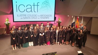 Acto de juramento de los nuevos abogados del Colegio de Santa Cruz de Tenerife