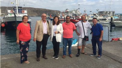 Autoridad Portuaria autoriza la ocupación de la lonja a los pescadores de Los Cristianos