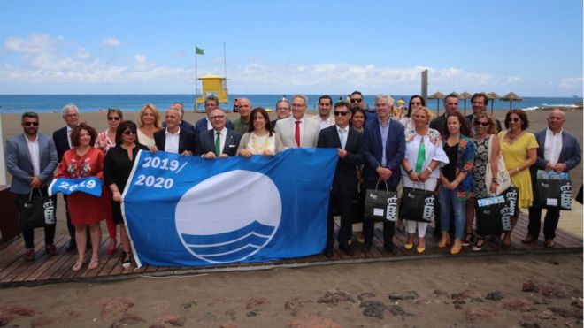 Baltar entrega en Telde las Banderas Azules a 49 playas y seis puertos de Canarias