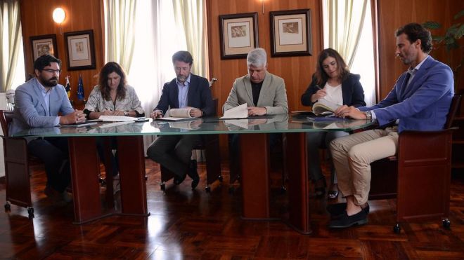 Cabildo y ayuntamientos del Valle de Güímar formalizan la construcción de la depuradora del Polígono