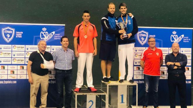Gustavo Vidal se proclama campeón en el Nacional Absoluto de Pelota Goma