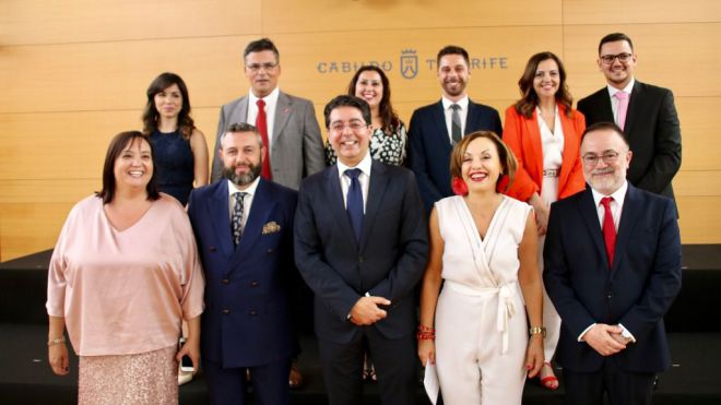 Pedro Martín presidirá el Grupo Socialista en el Cabildo, cuya portavoz será Marián Franquet