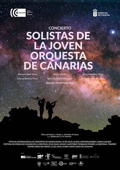 La Joven Orquesta de Canarias inicia esta semana su gira sinfónica estival