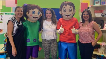 Santa Cruz de Tenerife respalda el rodaje de la serie de televisión infantil “Nino y Nina” en el CEIP San Fernando