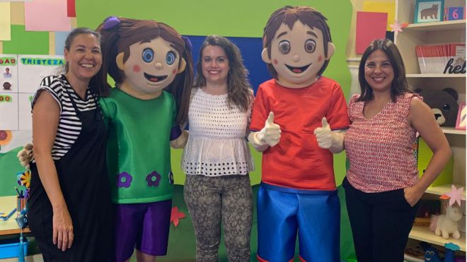 Santa Cruz de Tenerife respalda el rodaje de la serie de televisión infantil “Nino y Nina” en el CEIP San Fernando