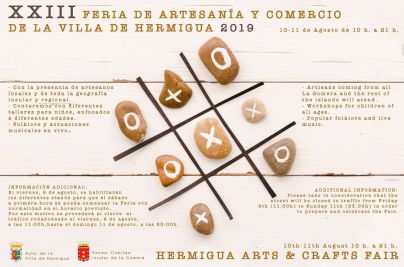 Hermigua acoge este fin de semana la XXIII edición de la Feria de Artesanía y Comercio