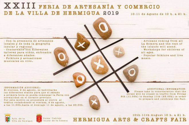 Hermigua acoge este fin de semana la XXIII edición de la Feria de Artesanía y Comercio