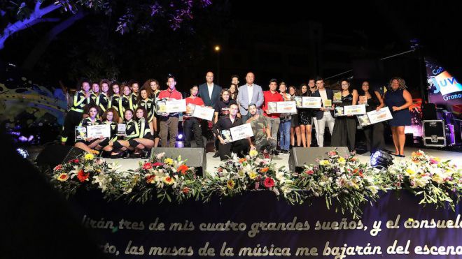 Alana Martín y Solid Synergy se alzan con las granadas de oro en canción solista y grupo musical