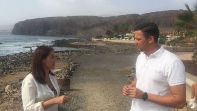 El Partido Popular solicitará al gobierno que mejore los accesos al mar en Palm Mar