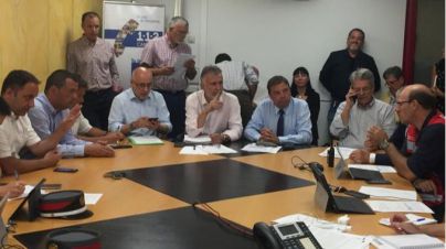 La temperatura y el viento favorecen las labores de extinción en Gran Canaria