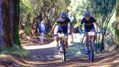 Pedro Rodríguez y Antonio Padrón, dos aspirantes al trono de la Transvulcania Bike
