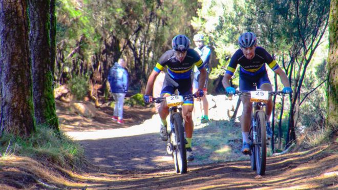 Pedro Rodríguez y Antonio Padrón, dos aspirantes al trono de la Transvulcania Bike