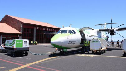Binter establecerá cuatro nuevas frecuencias regulares entre Tenerife y El Hierro de fin de semana