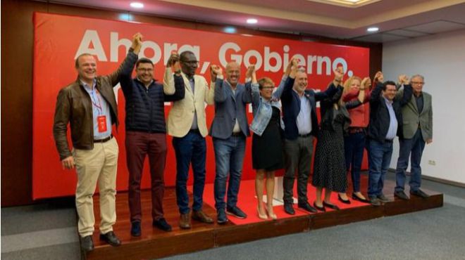 Máñez reivindica al PSOE como primera fuerza de Canarias