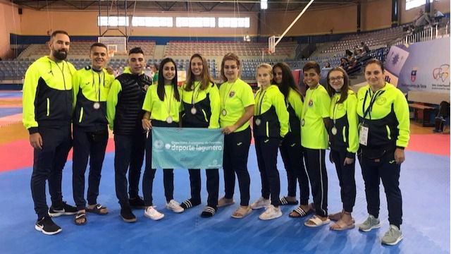 La Escuela TKD La Laguna logra ocho medallas en el XXXV Open Internacional de Gran Canaria