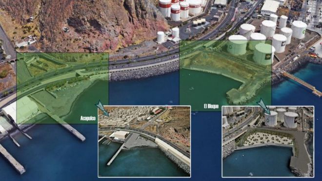 “CC-PNC insta a Autoridad Portuaria y Ayuntamiento a rehabilitar ya una zona del litoral de Valleseco”