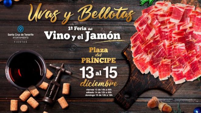 Santa Cruz acoge ´Uvas y Bellotas, la I Feria del Vino y el Jamón´