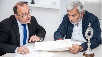 Adeje incorpora una reliquia de San Sebastián a su patrimonio