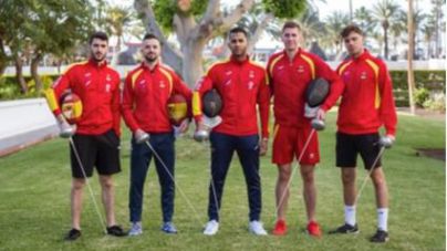 La Selección Española de Espada Masculina participa en el II Trofeo Internacional “Memorial Ignacio Barea”