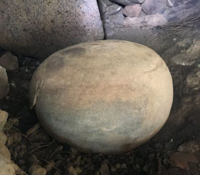 Hallan una vasija benahoarita en la Caldera de Taburiente