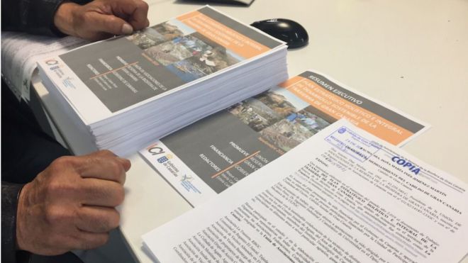 La Unión de Asociaciones presenta al Cabildo el Plan Trasierra
